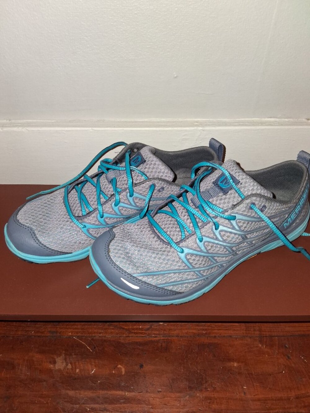 Merrell M-Connect Series Sleet Scuba Blue Walking Shoes - Picture 4 of 7